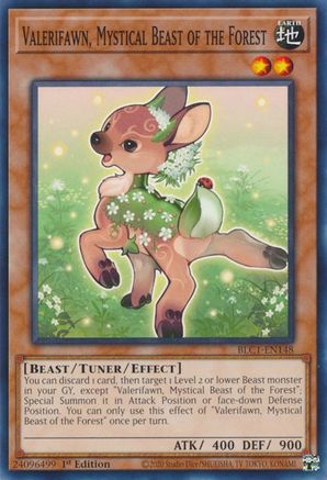 Valerifawn, Mystical Beast of the Forest [BLC1-EN148] Common - Trinity Hobby