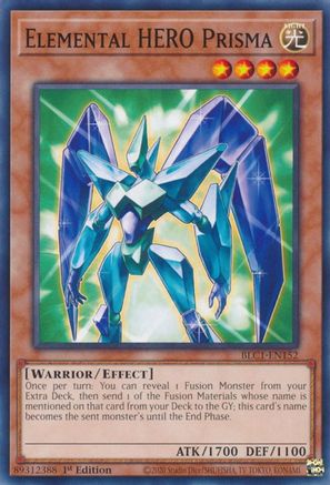 Elemental HERO Prisma [BLC1-EN152] Common - Trinity Hobby