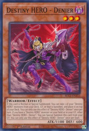 Destiny HERO - Denier [BLC1-EN153] Common - Trinity Hobby