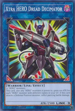 Xtra HERO Dread Decimator [BLC1-EN156] Common - Trinity Hobby