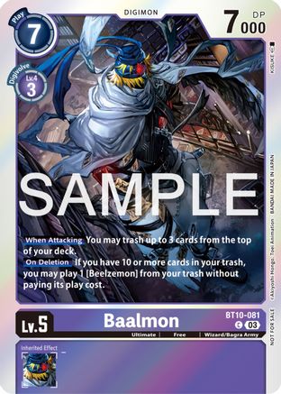 Baalmon [BT10-081] (Winner Pack -Exceed Apocalypse-) [Xros Encounter Promos] - Trinity Hobby