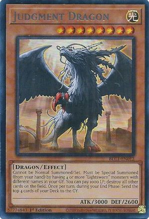 Judgment Dragon (Silver) [BLC1-EN012] Ultra Rare - Trinity Hobby