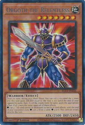 Orgoth the Relentless (Silver) [BLC1-EN016] Ultra Rare - Trinity Hobby