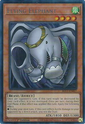 Flying Elephant (Silver) [BLC1-EN017] Ultra Rare - Trinity Hobby