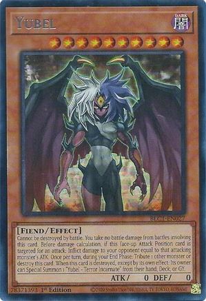 Yubel (Silver) [BLC1-EN027] Ultra Rare - Trinity Hobby
