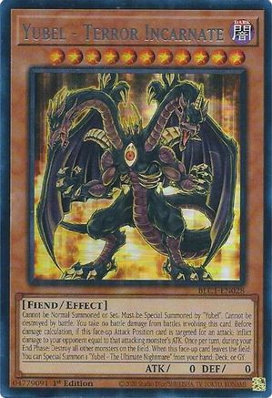 Yubel - Terror Incarnate (Silver) [BLC1-EN028] Ultra Rare - Trinity Hobby