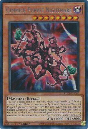 Gimmick Puppet Nightmare (Silver) [BLC1-EN040] Ultra Rare - Trinity Hobby