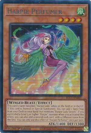 Harpie Perfumer (Silver) [BLC1-EN041] Ultra Rare - Trinity Hobby