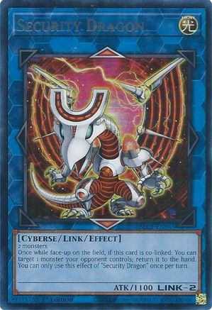 Security Dragon (Silver) [BLC1-EN043] Ultra Rare - Trinity Hobby