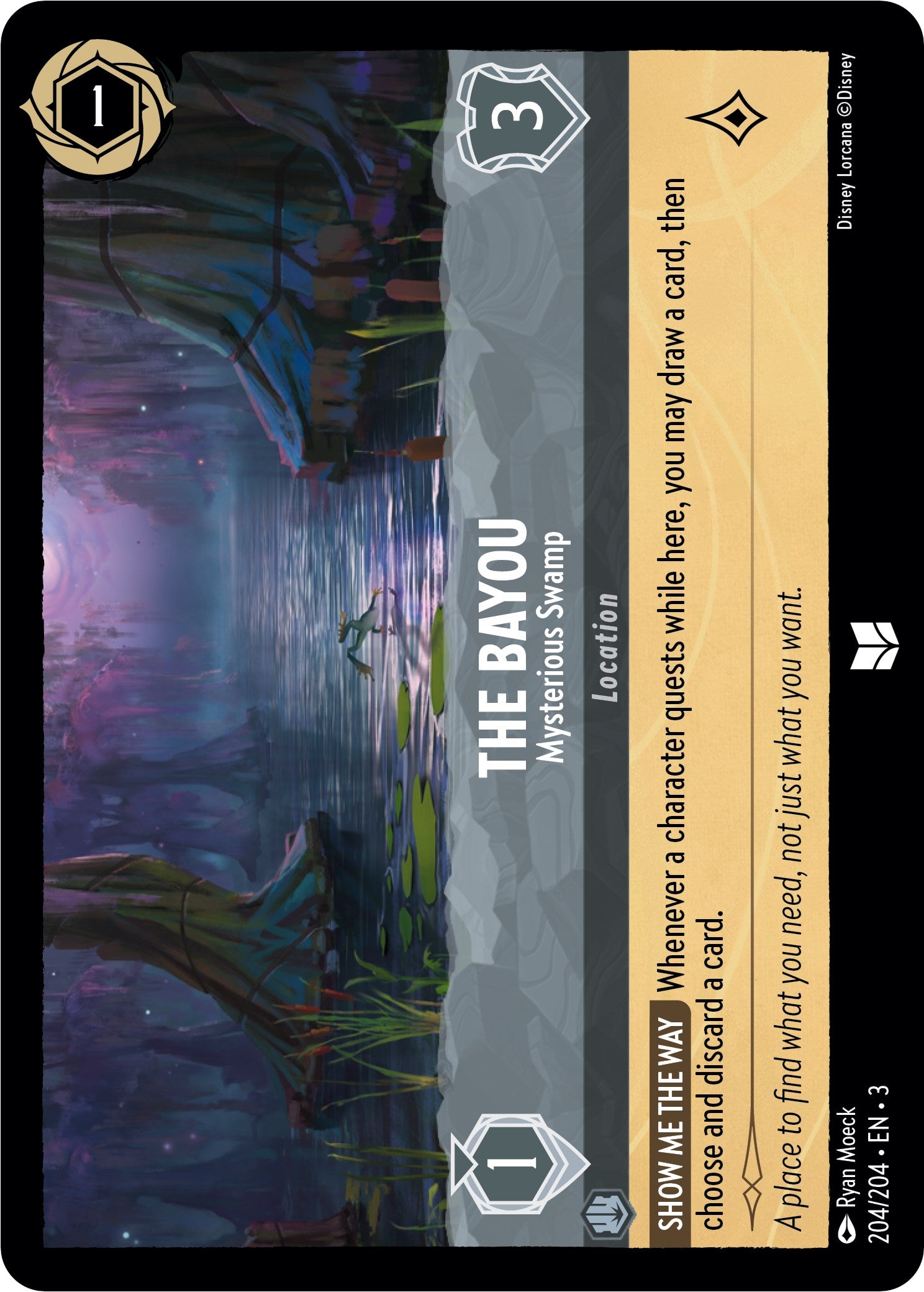 The Bayou - Mysterious Swamp (204/204) [Into the Inklands] - Trinity Hobby