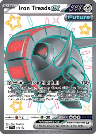 Iron Treads ex (073) [Scarlet & Violet: Black Star Promos] - Trinity Hobby