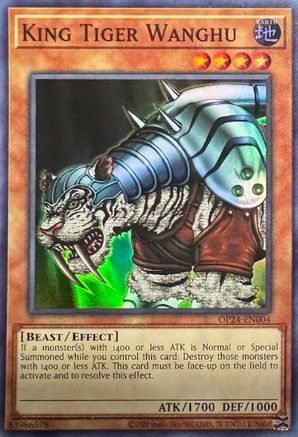 King Tiger Wanghu [OP24-EN004] Super Rare - Trinity Hobby