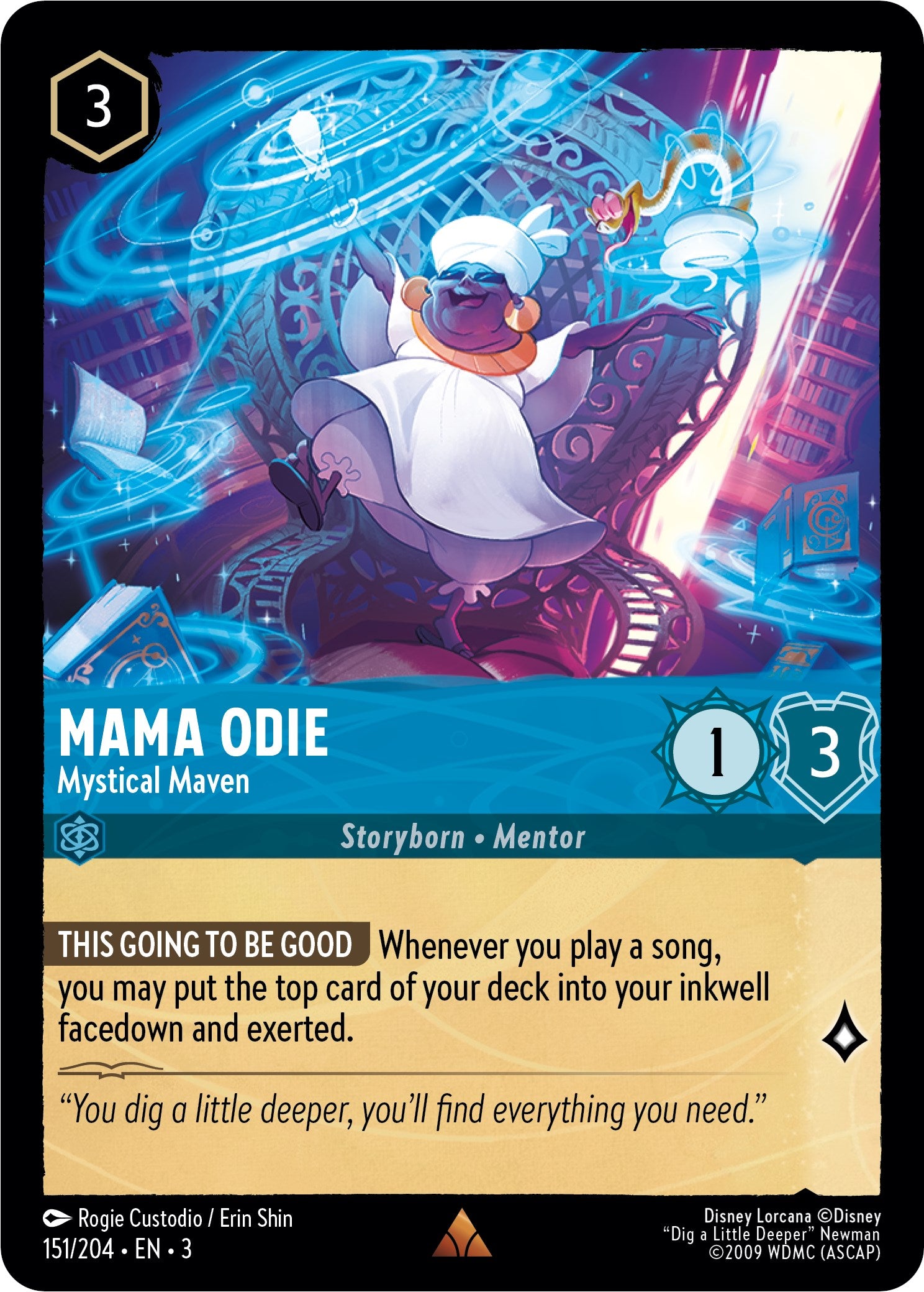 Mama Odie - Mystical Maven (151/204) [Into the Inklands] - Trinity Hobby