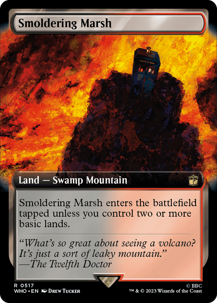 Smoldering Marsh (Extended Art) [Doctor Who] - Trinity Hobby