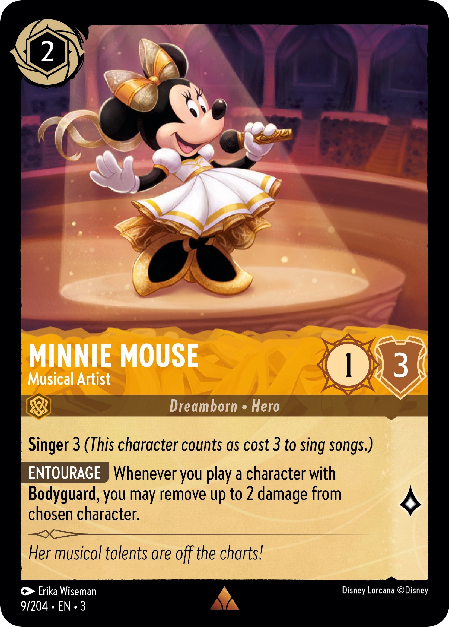 Minnie Mouse - Musical Artist (9/204) [Into the Inklands] - Trinity Hobby