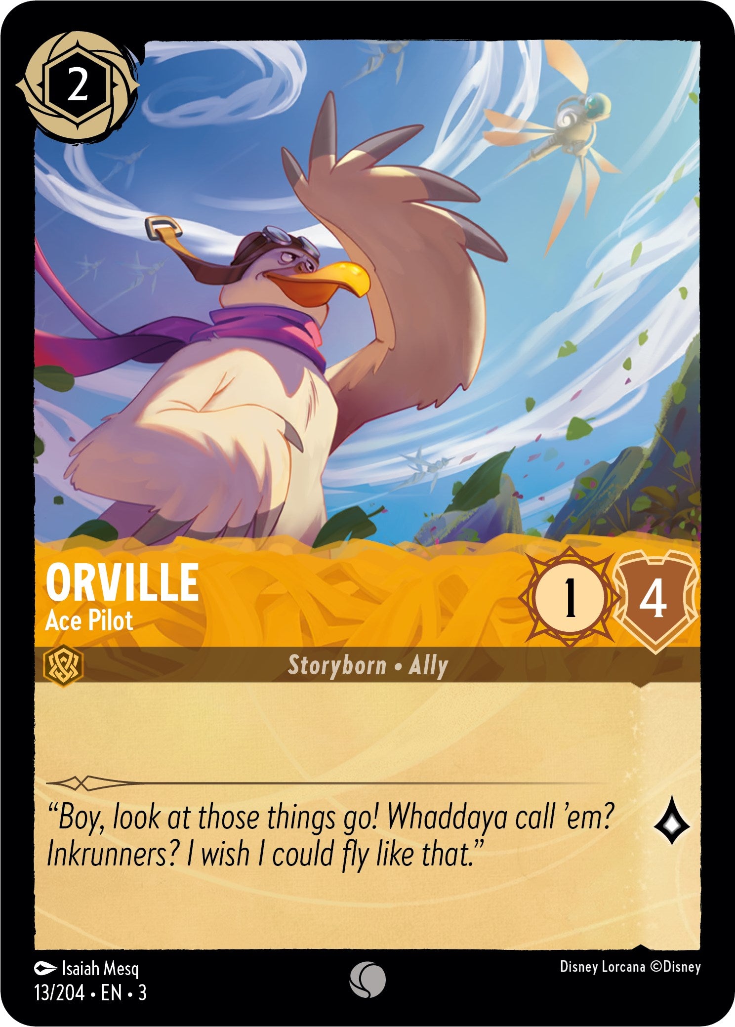 Orville - Ace Pilot (13/204) [Into the Inklands] - Trinity Hobby