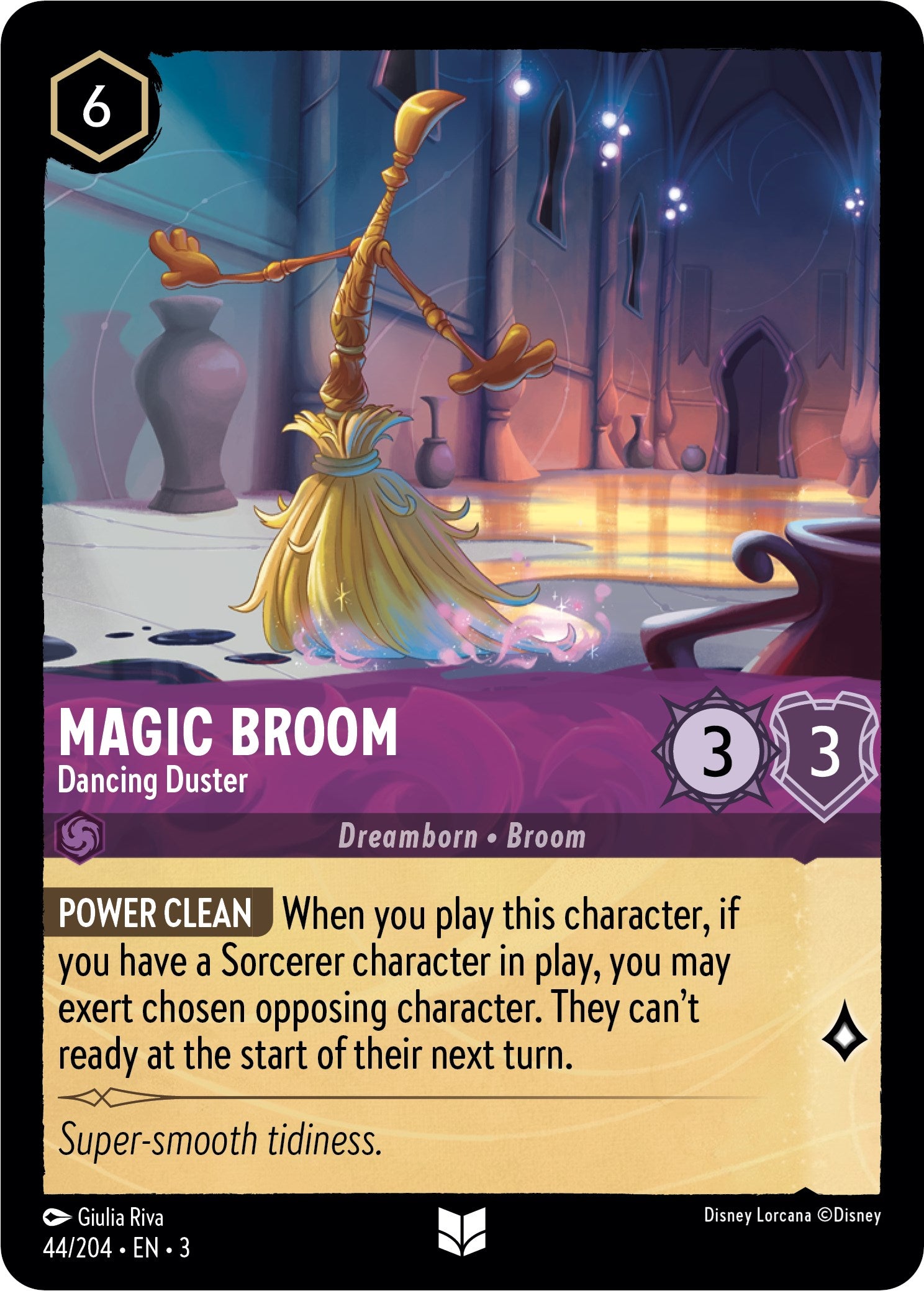 Magic Broom - Dancing Duster (44/204) [Into the Inklands] - Trinity Hobby