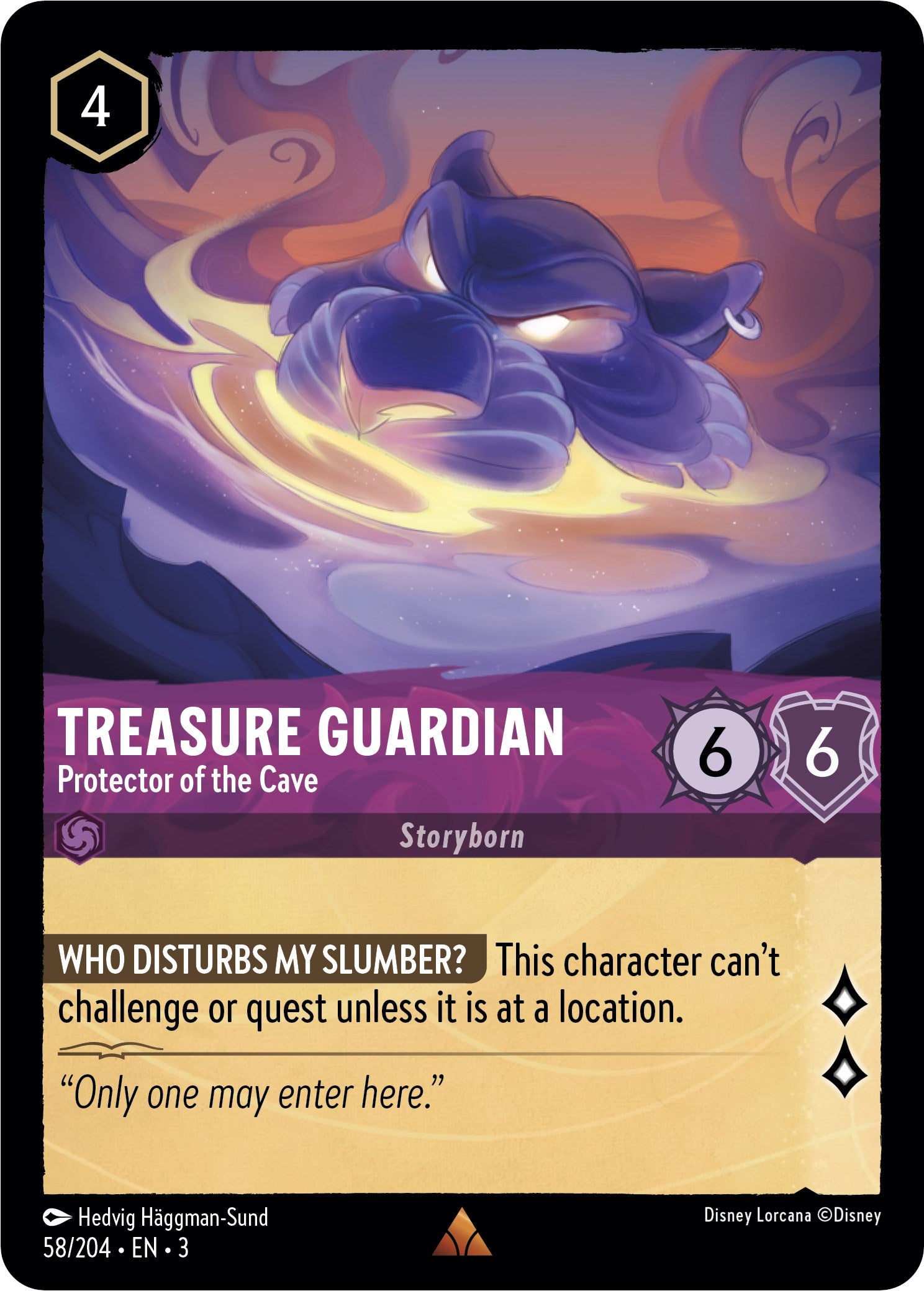 Treasure Guardian - Protector of the Cave (58/204) [Into the Inklands] - Trinity Hobby