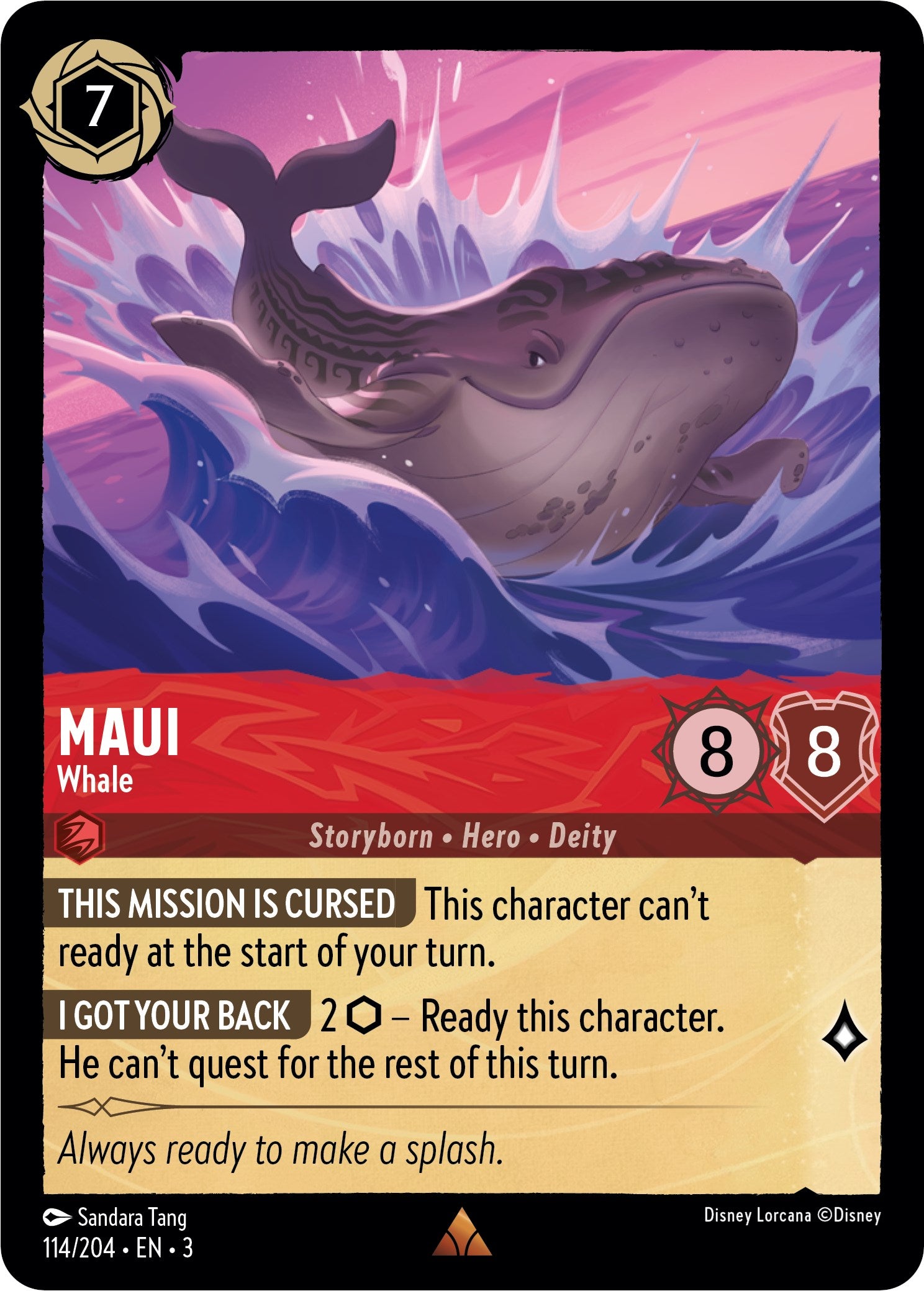 Maui - Whale (114//204) [Into the Inklands] - Trinity Hobby