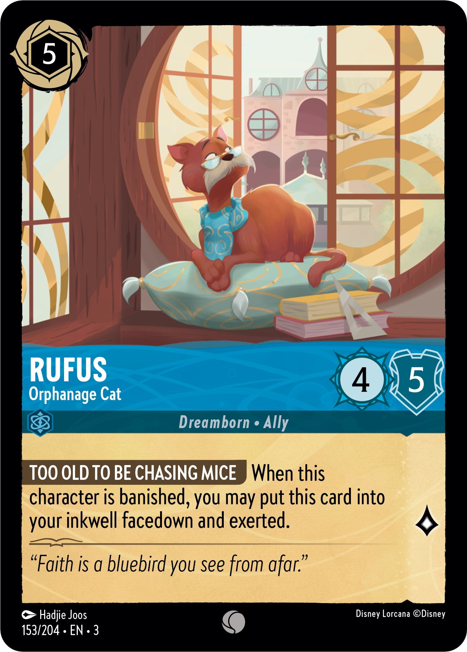 Rufus - Orphanage Cat (153/204) [Into the Inklands] - Trinity Hobby