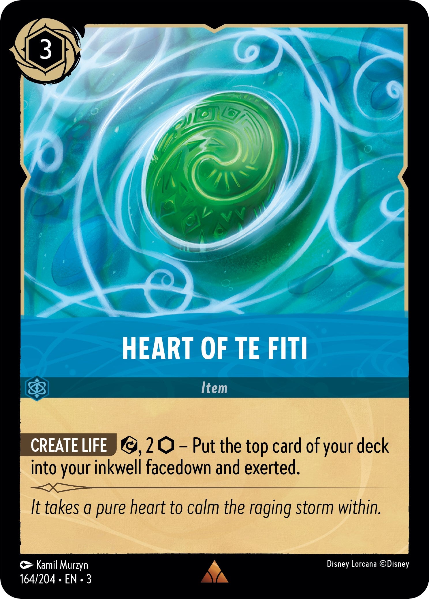 Heart of Te Fiti (164//204) [Into the Inklands] - Trinity Hobby