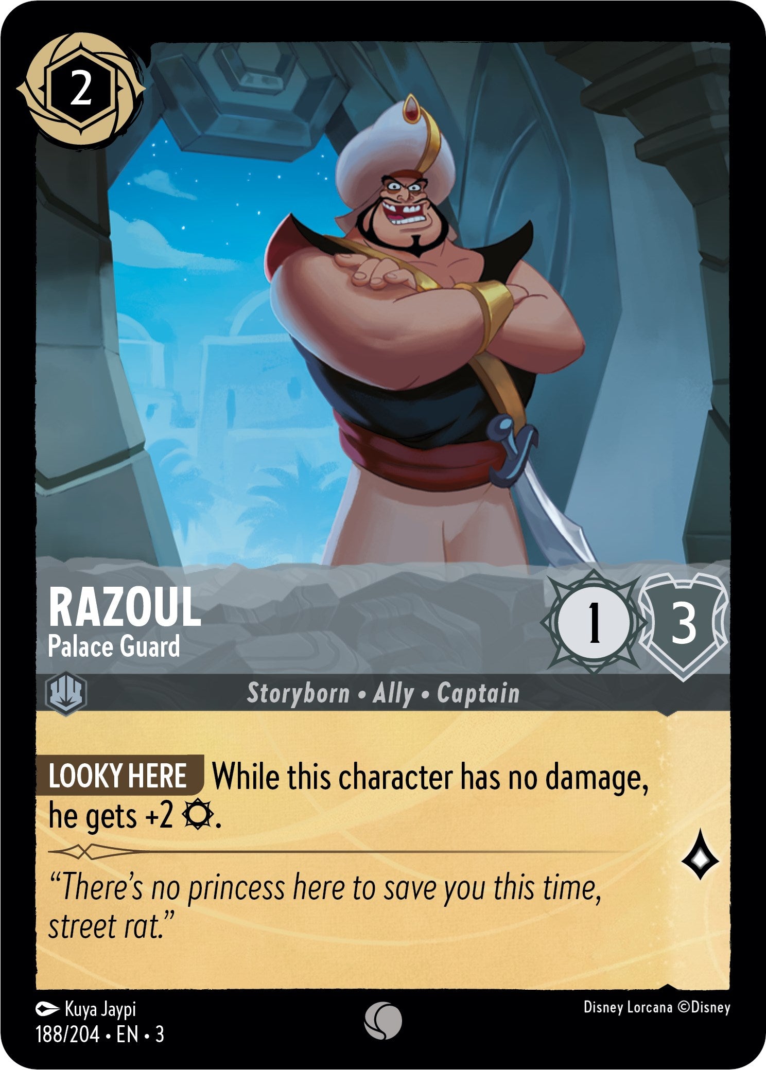 Razoul - Palace Guard (188/204) [Into the Inklands] - Trinity Hobby