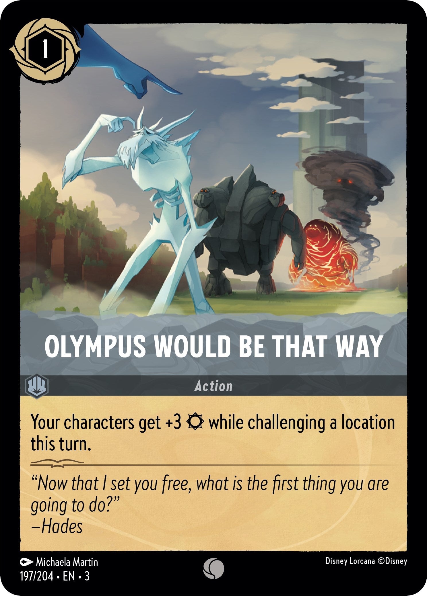 Olympus Would Be That Way (197/204) [Into the Inklands] - Trinity Hobby