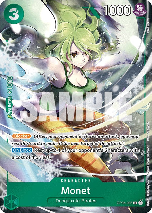 Monet (Event Pack Vol. 3) (OP05-036) - [One Piece Promotion Cards] Foil - Trinity Hobby