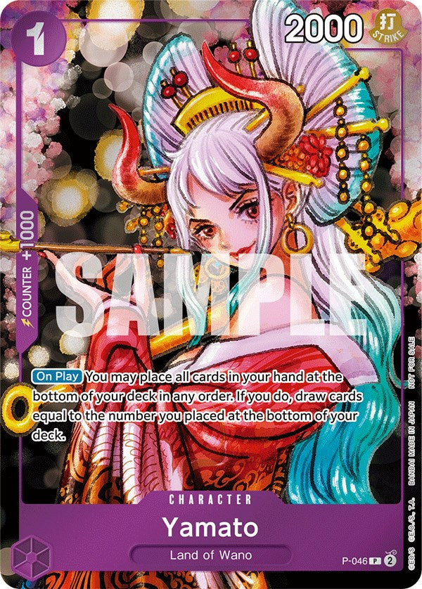 Yamato (Event Pack Vol. 3) (P-046) - [One Piece Promotion Cards] Foil - Trinity Hobby