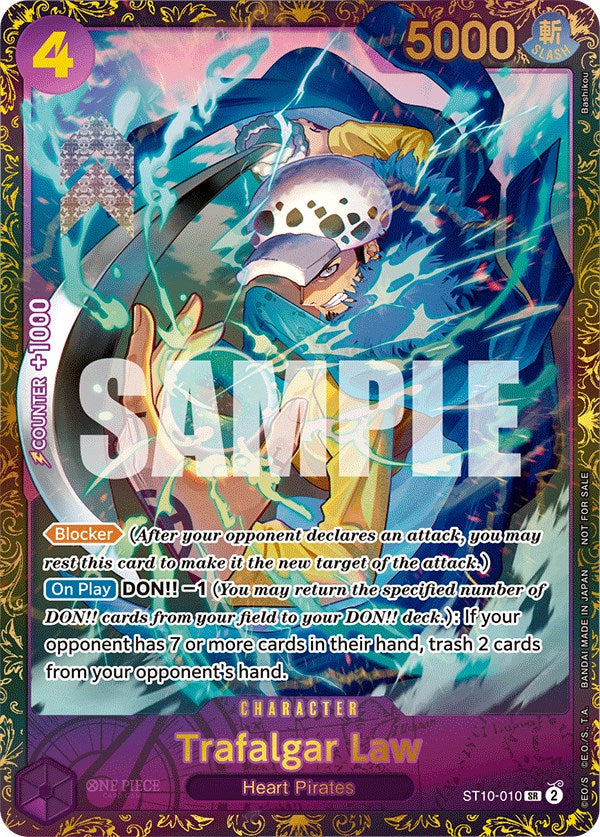 Trafalgar Law - ST10-010 (ST10-010) - [One Piece Promotion Cards] Foil - Trinity Hobby