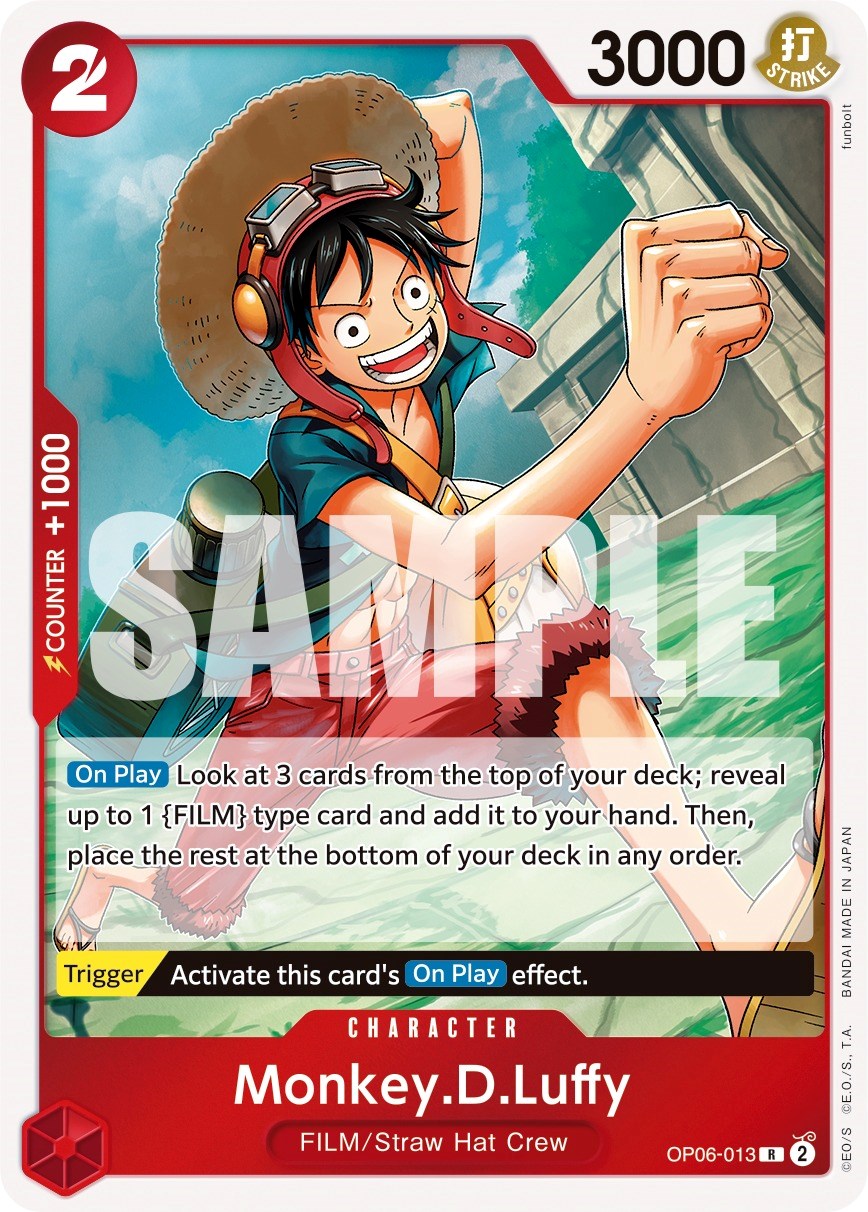 Monkey.D.Luffy (OP06-013) - [Wings of the Captain] Foil - Trinity Hobby