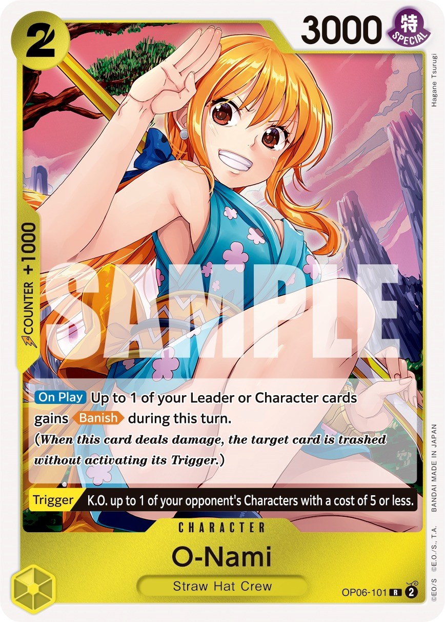 O-Nami (OP06-101) - [Wings of the Captain] Foil - Trinity Hobby