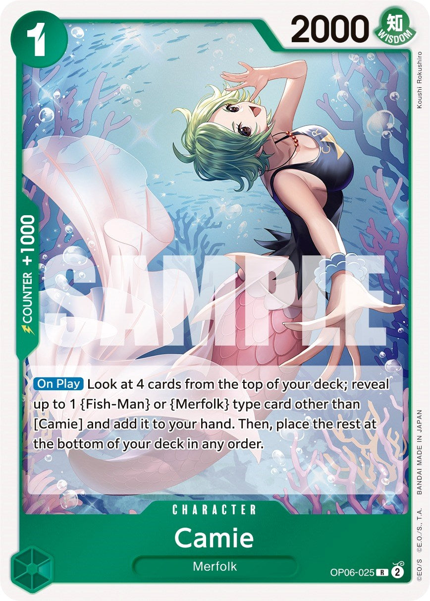 Camie (OP06-025) - [Wings of the Captain] Foil - Trinity Hobby