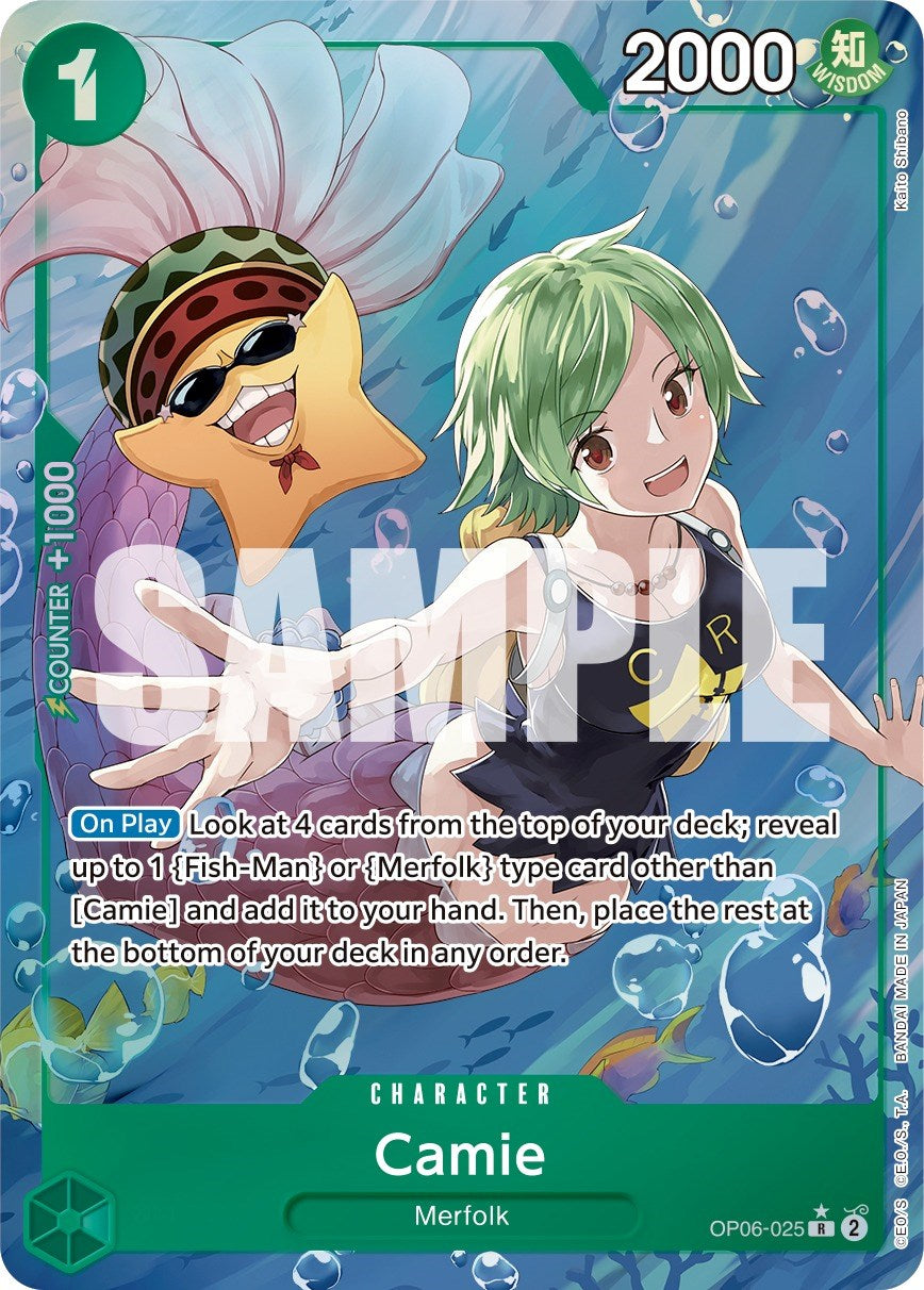 Camie (Alternate Art) (OP06-025) - [Wings of the Captain] Foil - Trinity Hobby