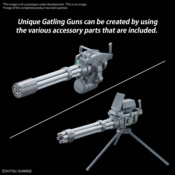 OPTION PARTS SET GUNPLA 09 (GIANT GATLING) - Trinity Hobby