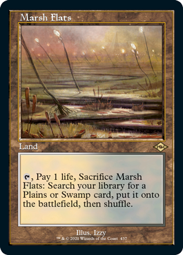 Marsh Flats (Retro Foil Etched) [Modern Horizons 2] - Trinity Hobby