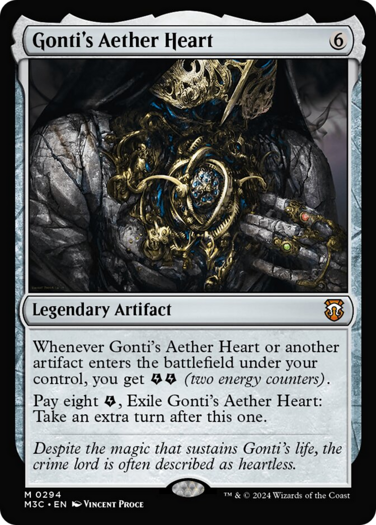 Gonti's Aether Heart [Modern Horizons 3 Commander] - Trinity Hobby