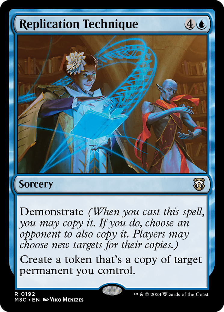 Replication Technique  [Foil]  (M3C-192) - [Modern Horizons 3 Commander] - Trinity Hobby
