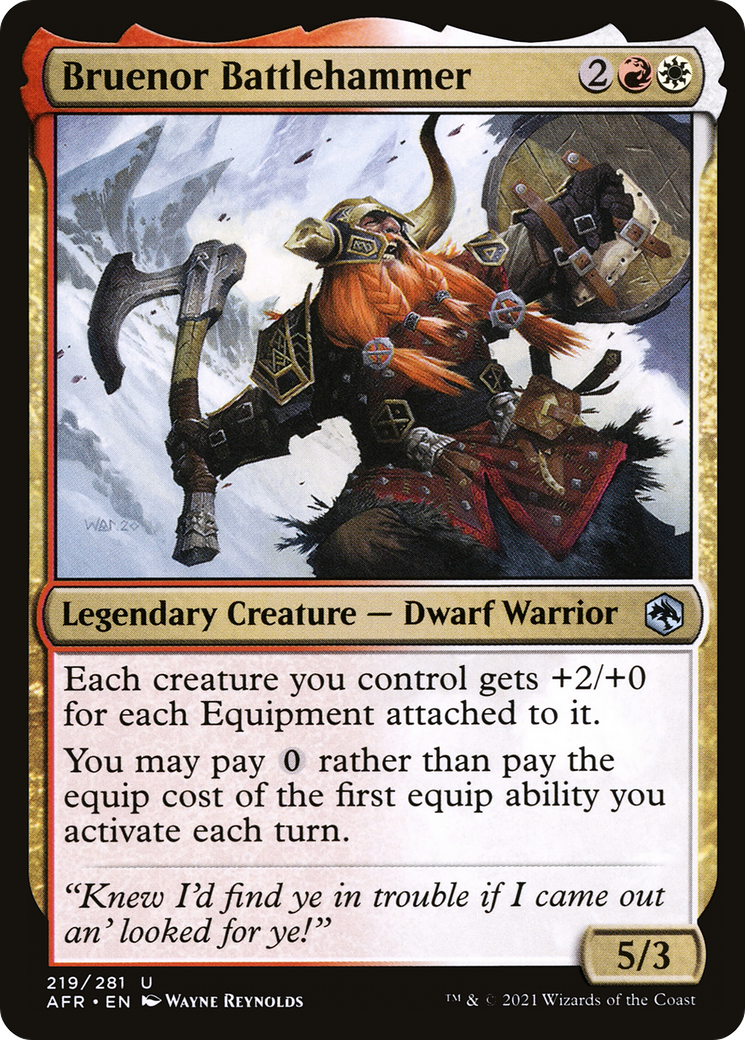 Bruenor Battlehammer [Dungeons & Dragons: Adventures in the Forgotten Realms] - Trinity Hobby