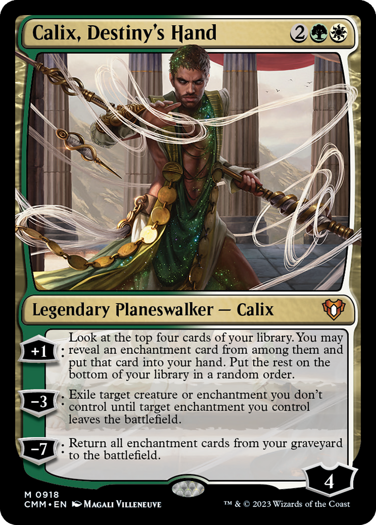 Calix, Destiny's Hand [Commander Masters] - Trinity Hobby