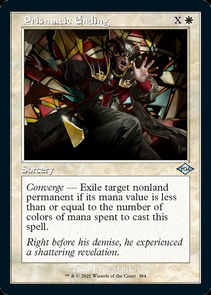 Prismatic Ending (Retro Foil Etched) [Modern Horizons 2] - Trinity Hobby