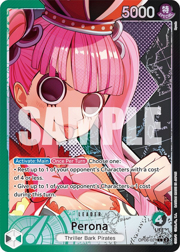 Perona (Alternate Art) [Wings of the Captain] - Trinity Hobby