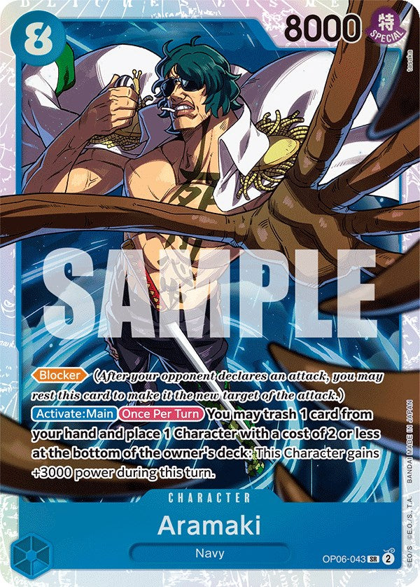 Aramaki (OP06-043) - [Wings of the Captain] Foil - Trinity Hobby