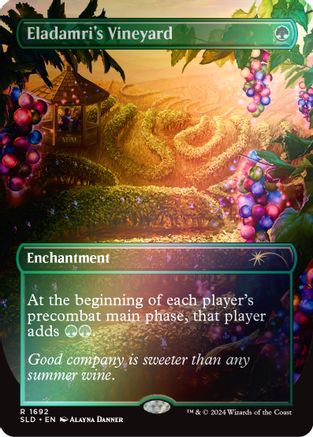 Eladamri's Vineyard (Rainbow Foil) (SLD-1692) - [Secret Lair Drop Series] Foil - Trinity Hobby
