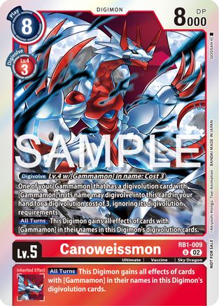 Canoweissmon [RB1-009] (Event Pack 6) [Resurgence Booster] - Trinity Hobby