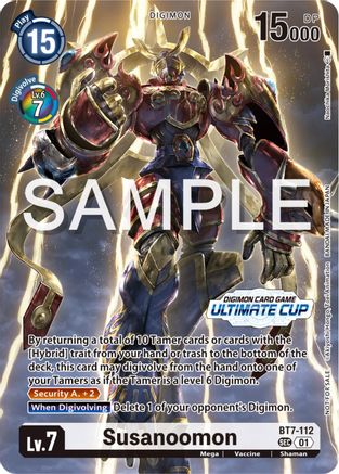 Susanoomon [BT7-112] (Ultimate Cup 2024) [Next Adventure Promos] - Trinity Hobby