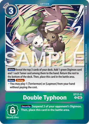 Double Typhoon [ST17-11] [Starter Deck: Double Typhoon Advanced Deck Set] - Trinity Hobby