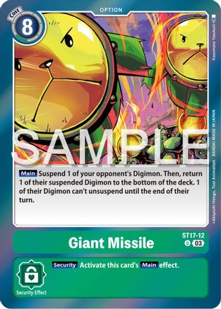Giant Missile [ST17-12] [Starter Deck: Double Typhoon Advanced Deck Set] - Trinity Hobby