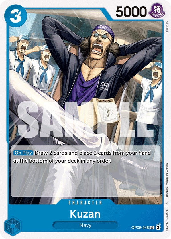 Kuzan (OP06-045) - [Wings of the Captain] - Trinity Hobby