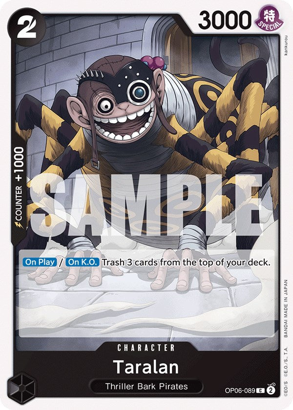 Taralan (OP06-089) - [Wings of the Captain] - Trinity Hobby